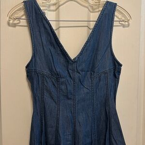 Helding Horses Denim Sleeveless Dress